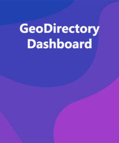 GeoDirectory Dashboard
