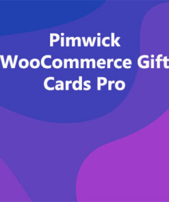 Pimwick WooCommerce Gift Cards Pro