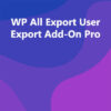 WP All Export User Export Add-On Pro