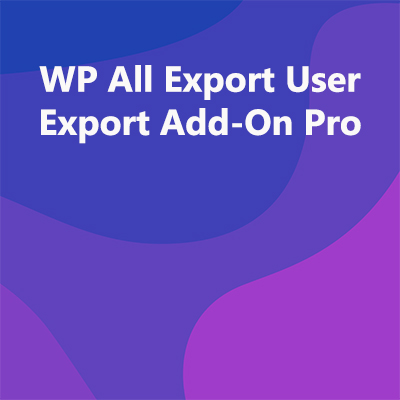 WP All Export User Export Add-On Pro