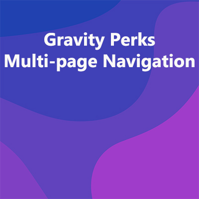 Gravity Perks Multi-page Navigation