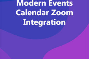 Modern Events Calendar Zoom Integration