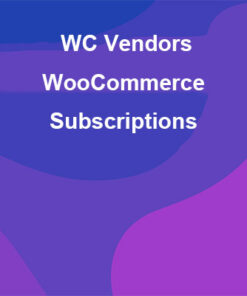 WC Vendors WooCommerce Subscriptions