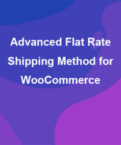 Advanced Flat Rate Shipping Method for WooCommerce