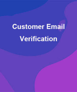 Customer Email Verification